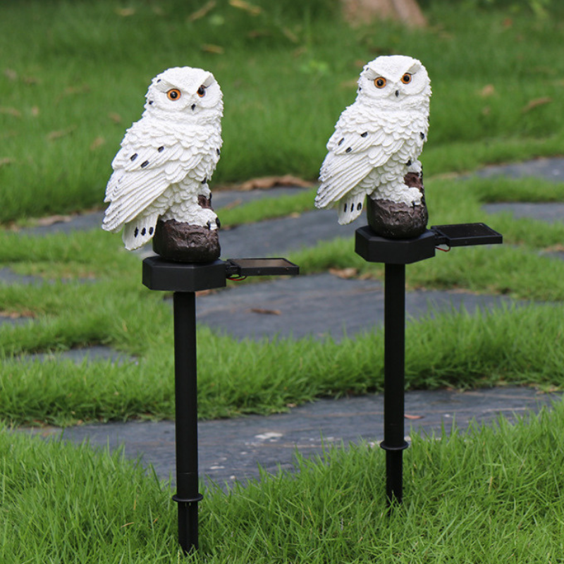 Owl Solar Lights Outdoor Garden